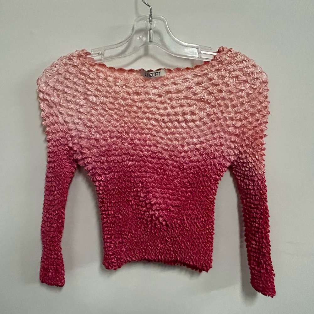 Vintage Y2K “pucker” blouse